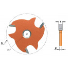Fraise disque z3  hw  f=8  d=47,6x4 823.340.11