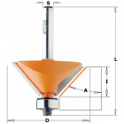 HM-FR. CHANFREIN D=19X11.5X55 (15^) S=8 DR 936.130.11