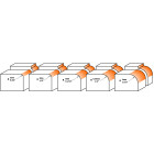 Fraise hw pour quart de rond avec cout. z2  s=6,35  d=24,8x19,5x64  r=3  dr 661.031.11