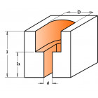 Fraise pour logement pour bis a tête plate  s=12,7  d=4,36x13,89/12,7 813.601.11