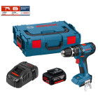 Perceuse visseuse à percussion GSB 18-2-li plus + 1x3,0Ah + GAL1880CV + L-Boxx 136 Bosch