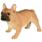Bouledogue français en résine 16 cm