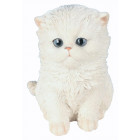 Chaton persant en résine 16 cm