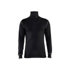 Haut de sous-vêtements col camionneur retardant flamme Noir 48981725 - Taille au choix