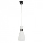 Suspension chromée megapolis 1 ampoule 74 cm