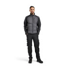 Veste hybride Noir/Gris-Foncé 49291911 - Taille au choix