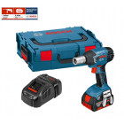 Coffret boulonneuse à chocs GDS 18 V-LI + 1 x 5,0 Ah + chargeur + L-Boxx 136 Bosch