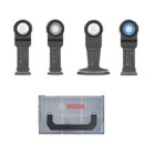 Lots de 4 lames STARLOCK PLUS + mini L-BOXX BOSCH 06159975B3