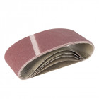 5 bandes abrasives corindon - TAS80G 5 bandes abrasives corindon grain 80
