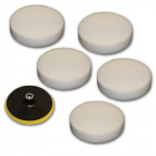 5 peaux de polissage 180mm + disque de polissage Helloshop26 3408064