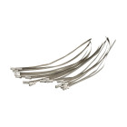 50 attaches en acier inoxydable - 300 mm