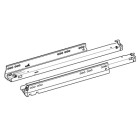 Coulisse à sortie totale Actro YOU XL (70 kg) avec Silent System, compatible avec Push to open Silent, 650 mm, à gauche et à droite - HETTICH - 9318219