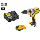 Kit DCD996D1-SK perceuse visseuse à percussion DCD996 + 1 x 2,0 Ah + DCB115 Dewalt
