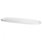 Tablette de salle de bain blanche polypropylène