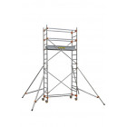 Echafaudage roulant aluminium base standard 2.8 m, cent504703