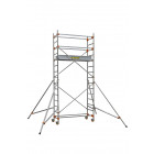 Echafaudage roulant aluminium base standard 4.8 m, cent504705