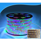 Ruban led 220v 50m smd5050 rgb 60led/m ip65 sécable