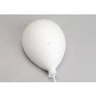 Lampe en forme de ballon gonflable blanc