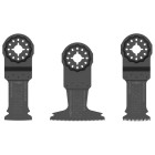 Set de 3 lames de scie Starlock - FLEX - bois et métal - 531055