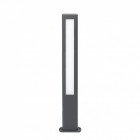 Balise de jardin gris foncé nanda