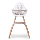 Childwood chaise haute bébé 2-en-1 evolu 2 blanc chevochnw