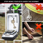 Boite à clés masterlock avec anse - boutons poussoirs - 5422eurd