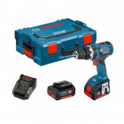 Coffret perceuse-visseuse à percussion GSB 18V-60C + 2 x 3,0 Ah + chargeur + L-Boxx136 Bosch