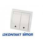 Poussoir double de persienne