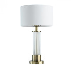 Lampe de table dorée crystal 1 ampoule 60 cm