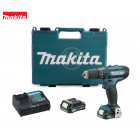 Perceuse visseuse percussion HP331DSAE + 2 batteries 2,0 Ah + chargeur DC10SA + coffret Makita