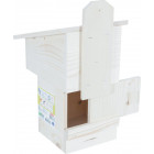 Nichoir en bois châtaigne