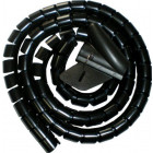 Electraline 62042 gaine cache câble noir 1,8 m