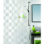 Spirella 10.00376 Rideau de Douche Matto White Vinyl 180 x 200 cm