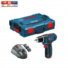 Perceuse-visseuse sans fil GSR 12V-15 + batterie 2,5 Ah + chargeur GAL1230CV + L-Boxx 102 Bosch