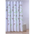 FRANDIS Rideau de douche textile Tige Bambou