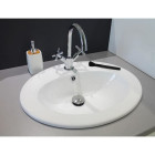 Vasque en porcelaine Zoé Blanc