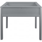 Serre de jardin en pin 101 cm de hauteur gris