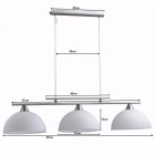 Lustre contemporain 3 ampoules