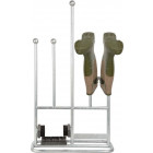Porte bottes brosse et tire bottes