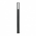 Lampadaire de jardin gris foncé bu-oh 4 ampoules