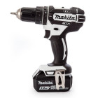 Makita perceuse-visseuse a percussion dhp482z avec 2 batteries 18v 3ah li-ion et coffret makpac