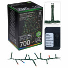 Guirlande 700 led multicolore 11m extérieur