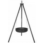 Barbecue suspendu sur trépied premium 60 cm
