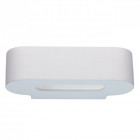Applique murale blanche megapolis 1 ampoule 11 cm