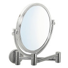 Miroir cosmetique grossissant 1x et 5x