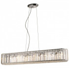 Suspension en cristal poole 8 lumières