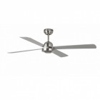Ventilateur de plafond nickel mat ibiza
