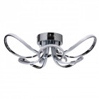 Plafonnier chromé techno   20 cm