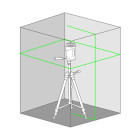Laser Flash 360° Green Bravo La Canette METRICA - 61435