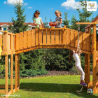 Plateforme de jeux en bois spider land